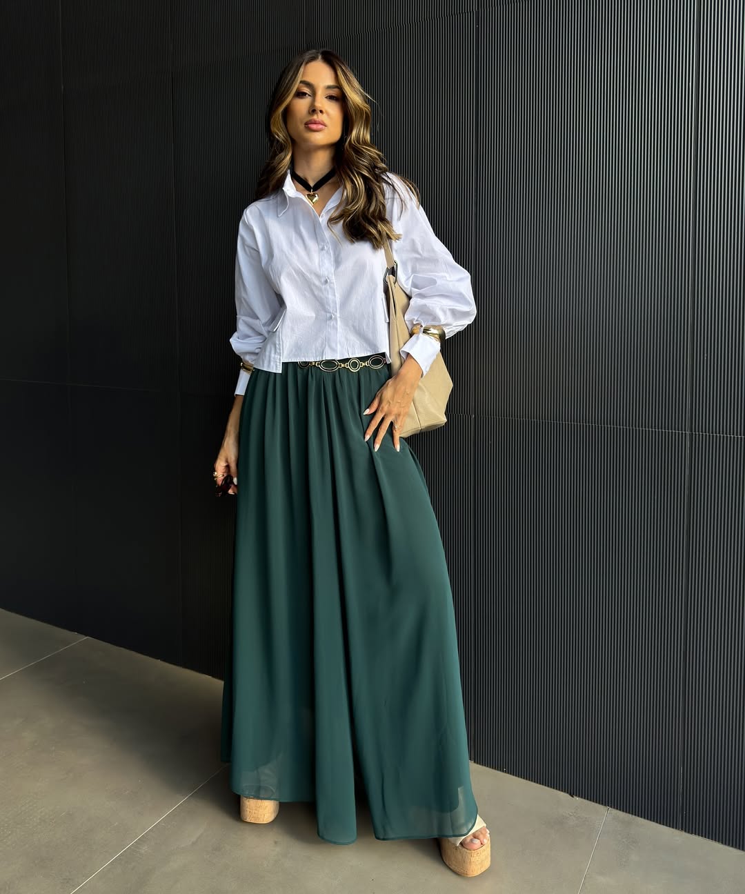 Chiffon Palazzo Pants