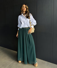 Chiffon Palazzo Pants