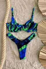 Stamped Polyamide Bikini Accyoli Concept Fashion