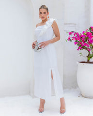 White Dress Accyoli Concept Fashion