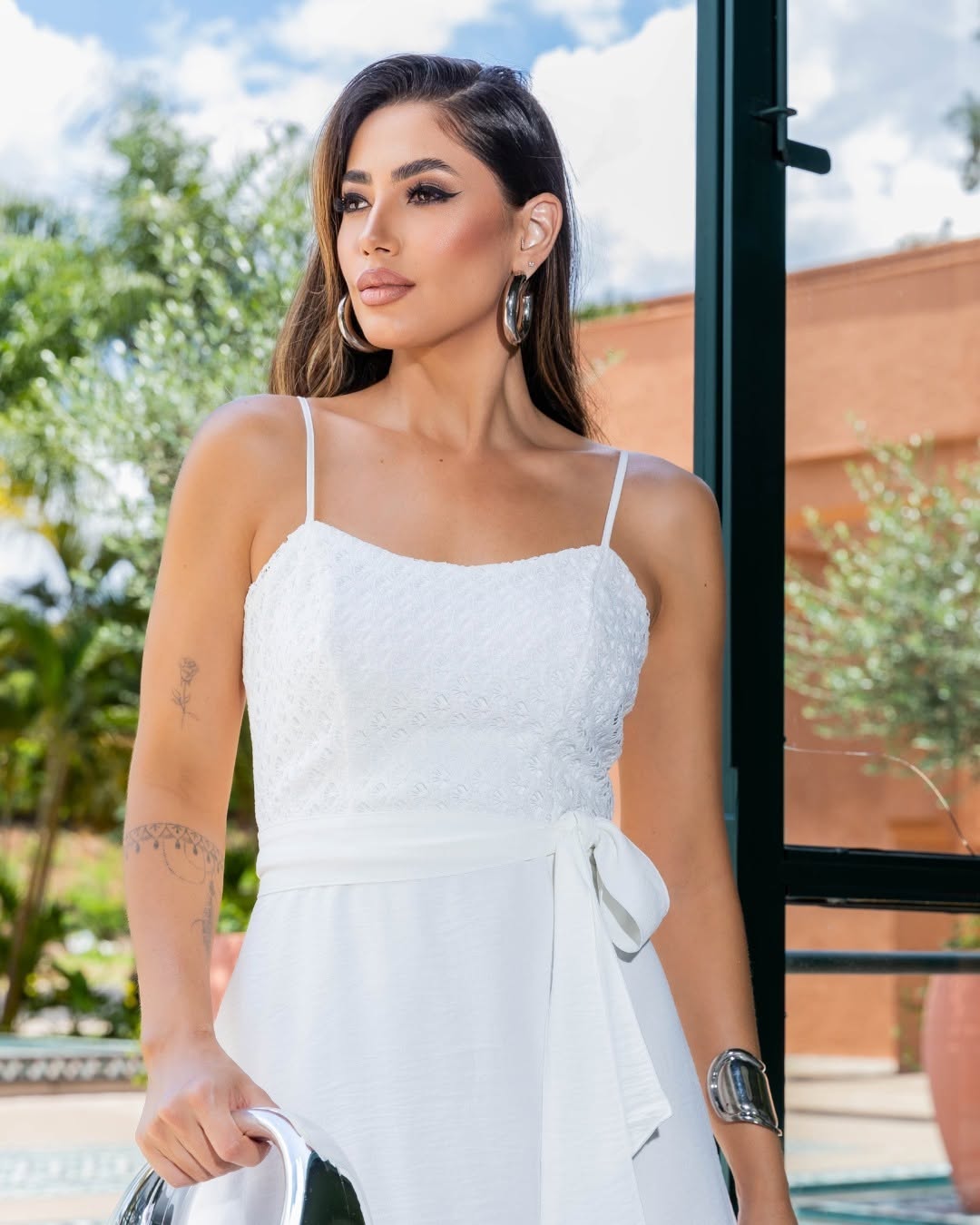 White Dress Accyoli Concept Fashion