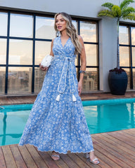 Blue Dress Accyoli Concept Fashion