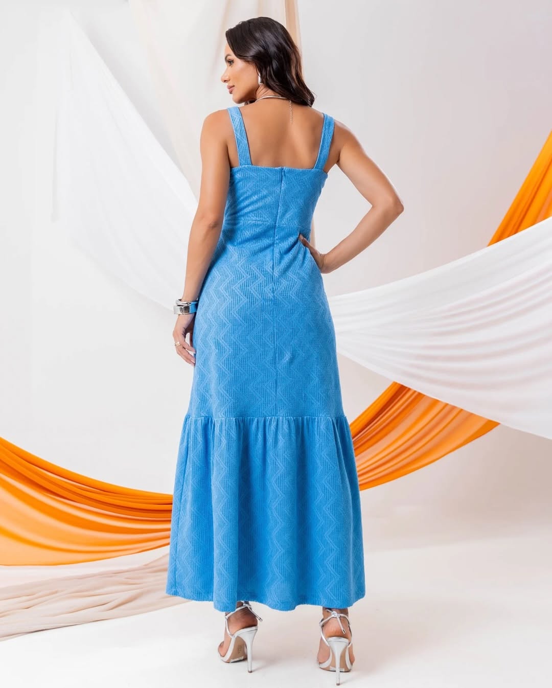 Blue Dress Accyoli Concept Fashion
