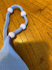 Polyamide Triangle Bikini with Ball Detail - Accyoli Concept Fashion